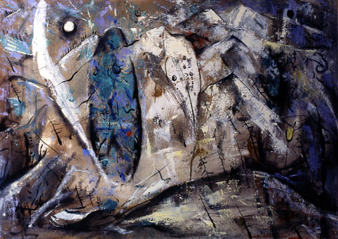 Alp secret
Painting (oil, canvas) private collection, France